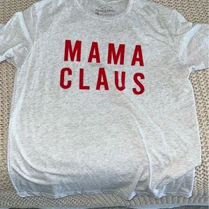Mama claus shirt
